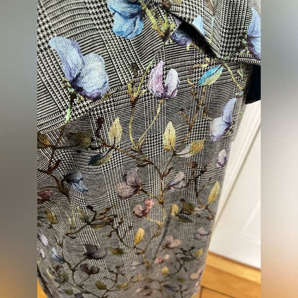 Rachel Roy - unique houndstooth/bird pattern - Picture 3 of 4